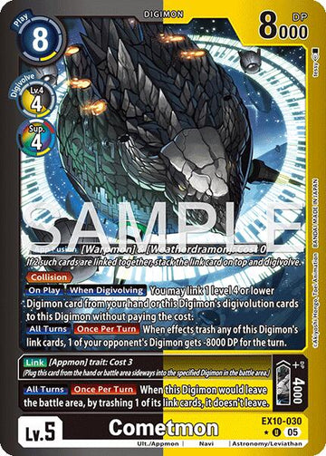 Cometmon (Limited Foil) [EX10-030] [Sinister Order] Foil
