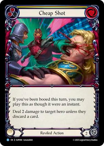 Cheap Shot [SUP094] [Super Slam] Rainbow Foil