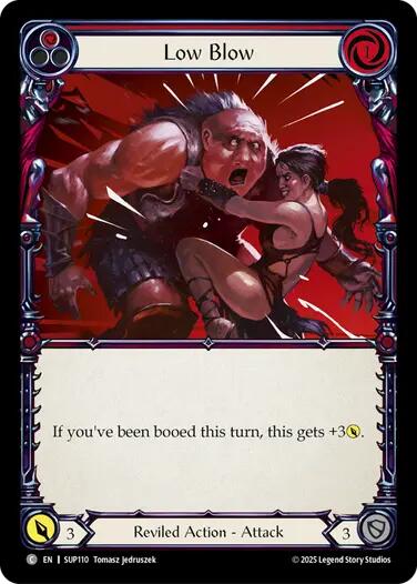 Low Blow [SUP110] [Super Slam] Rainbow Foil