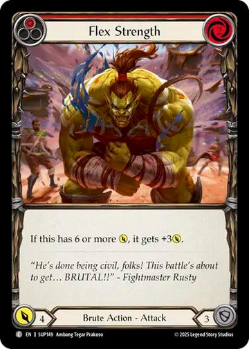 Flex Strength (Red) [SUP149] [Super Slam]