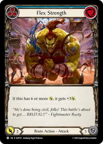 Flex Strength (Blue) [SUP151] [Super Slam]