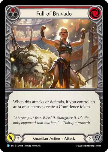 Full of Bravado (Red) [SUP178] [Super Slam]