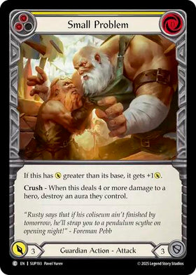 Small Problem [SUP193] [Super Slam] Rainbow Foil