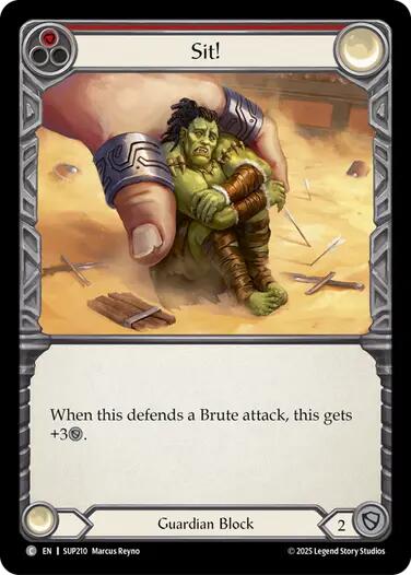 Sit! [SUP210] [Super Slam]