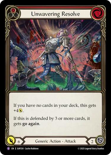 Unwavering Resolve [SUP218] [Super Slam]