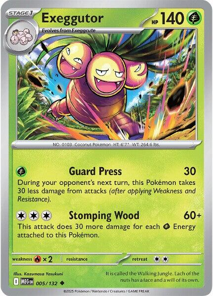 Exeggutor [005/132] [Mega Evolution] Reverse Holofoil