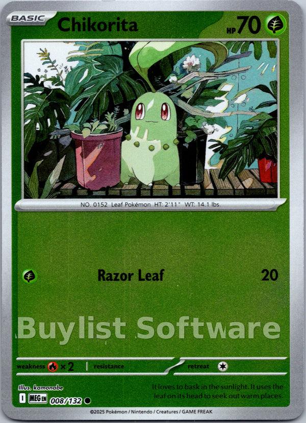 Chikorita [008/132] [Mega Evolution] Reverse Holofoil