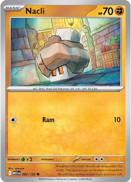 Nacli [082/132] [Mega Evolution] Reverse Holofoil