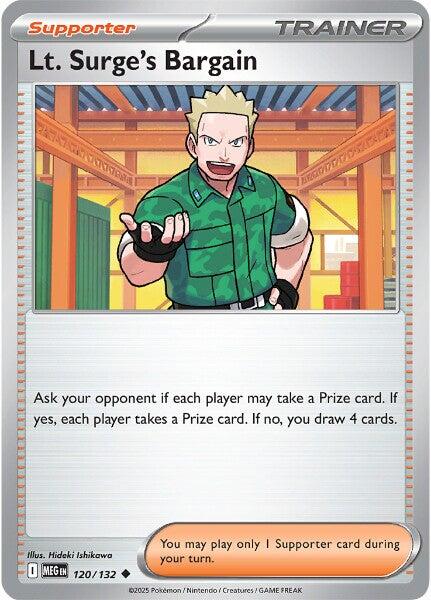 Lt. Surge's Bargain [120/132] [Mega Evolution]