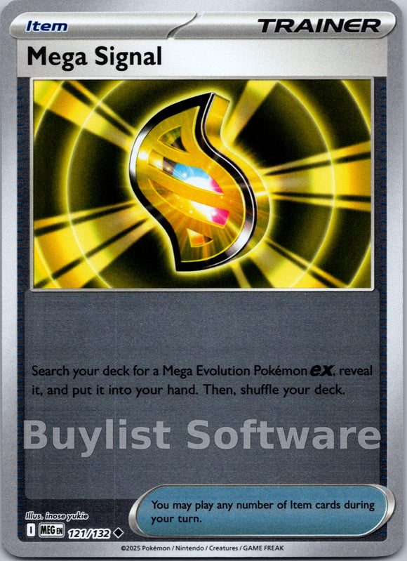 Mega Signal [121/132] [Mega Evolution] Reverse Holofoil