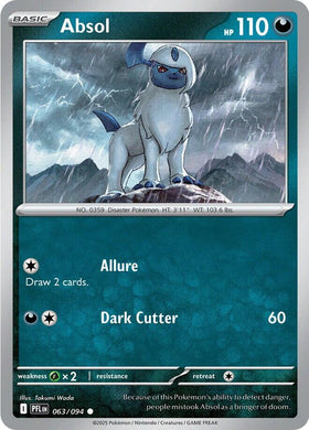 Absol [063/094] [Phantasmal Flames] Reverse Holofoil