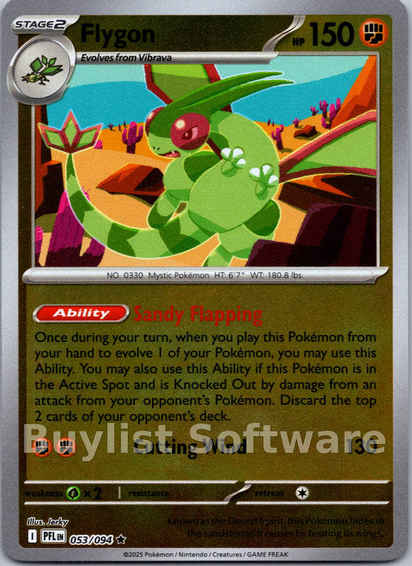 Flygon [053/094] [Phantasmal Flames] Reverse Holofoil
