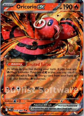 Oricorio ex [018/094] [Phantasmal Flames] Holofoil