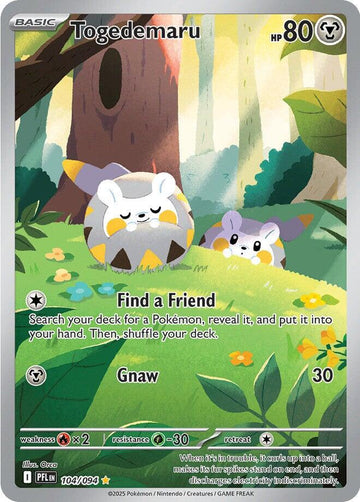 Togedemaru [104/094] [Phantasmal Flames] Holofoil