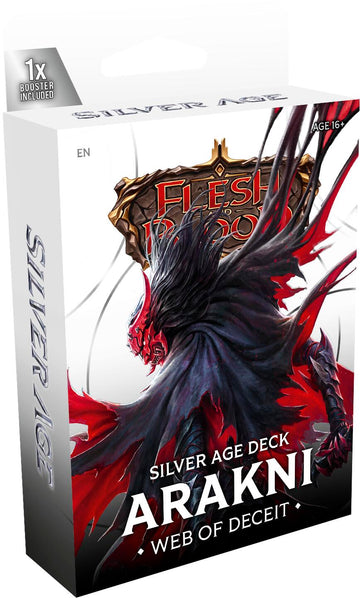 Flesh & Blood: Silver Age Deck - Arakni, Web of Deceit (Chaos Assassin)