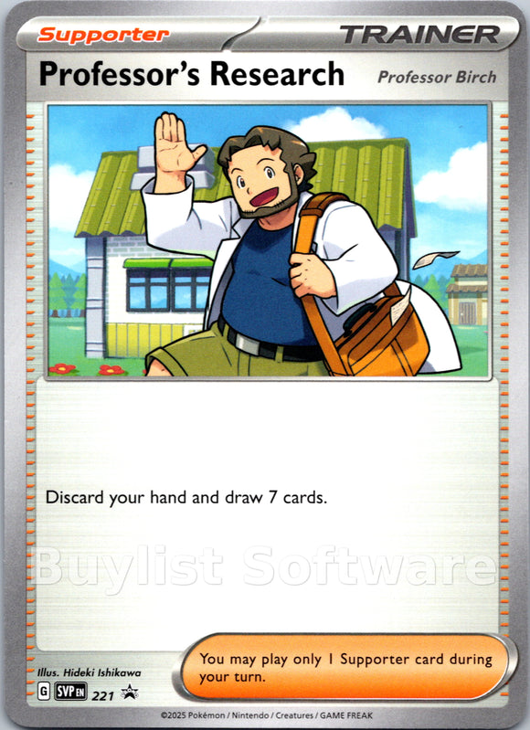 Professor's Research [221] [Scarlet & Violet Promo Cards]
