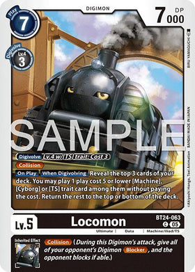 Locomon [BT24-063 C] [Time Stranger]