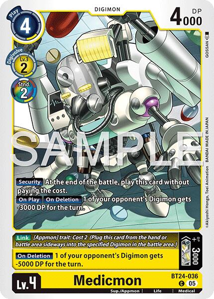 Medicmon [BT24-036 C] [Time Stranger]