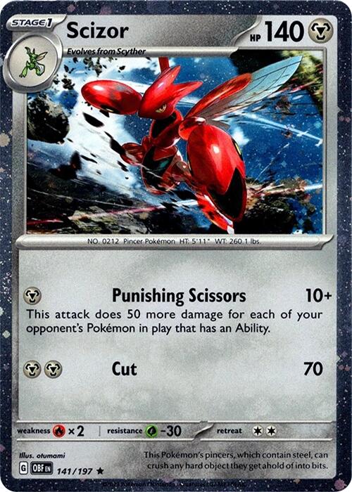 Scizor (Cosmos Holo)