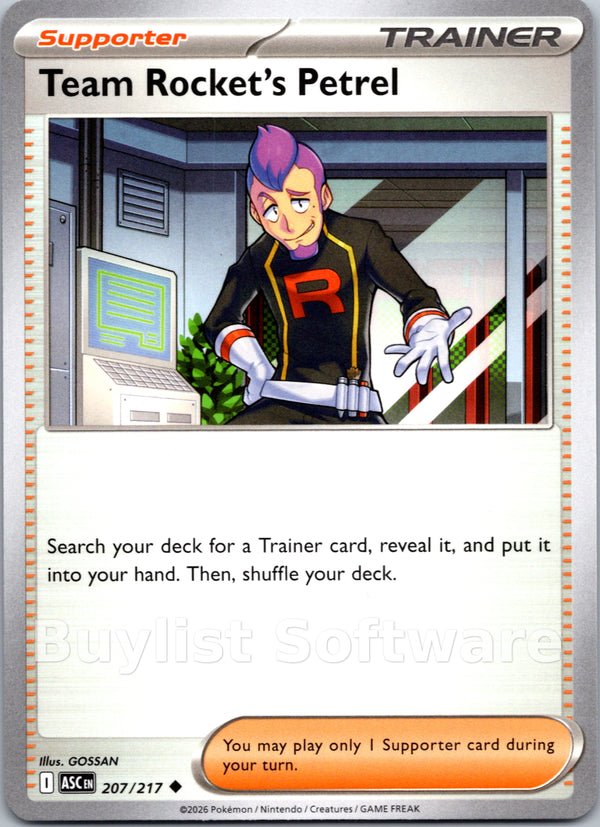 Team Rocket's Petrel