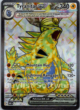 Tyranitar ex