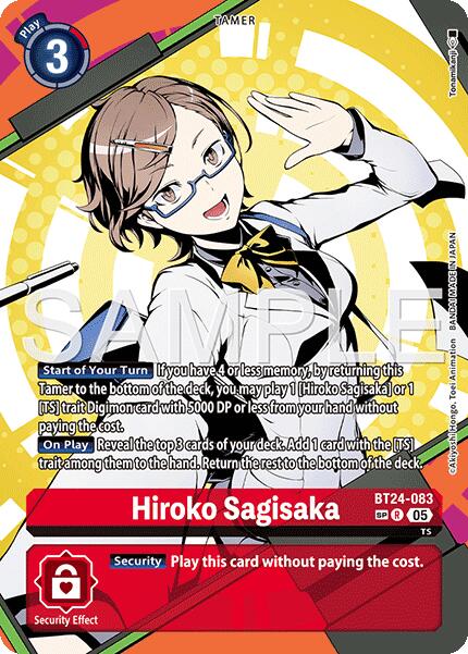 Hiroko Sagisaka (SP) [BT24-083 R] [Time Stranger] Foil