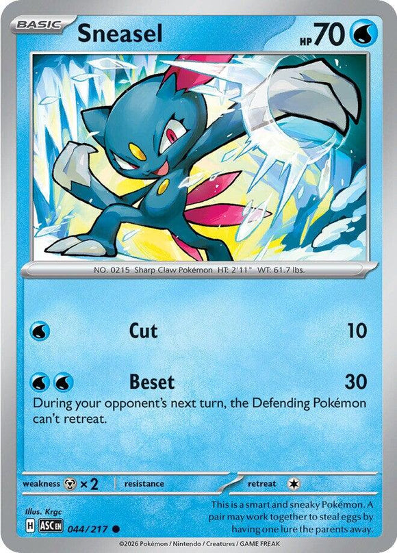 Sneasel [044/217] [Ascended Heroes]