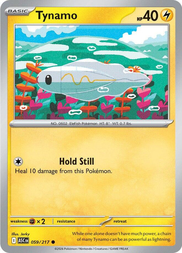 Tynamo [059/217] [Ascended Heroes] Reverse Holofoil