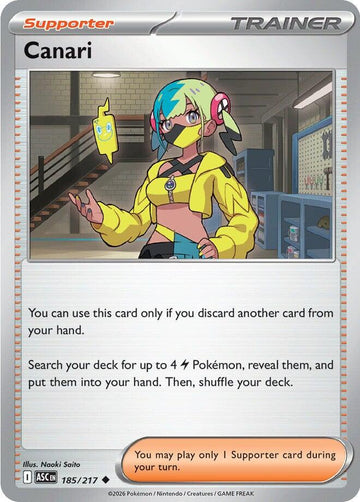 Canari [185/217] [Ascended Heroes] Reverse Holofoil