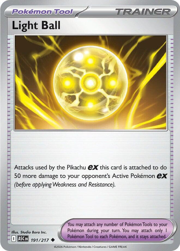 Light Ball [191/217] [Ascended Heroes] Reverse Holofoil