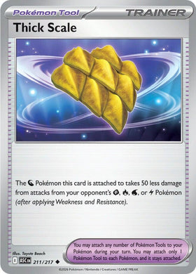 Thick Scale [211/217] [Ascended Heroes] Reverse Holofoil