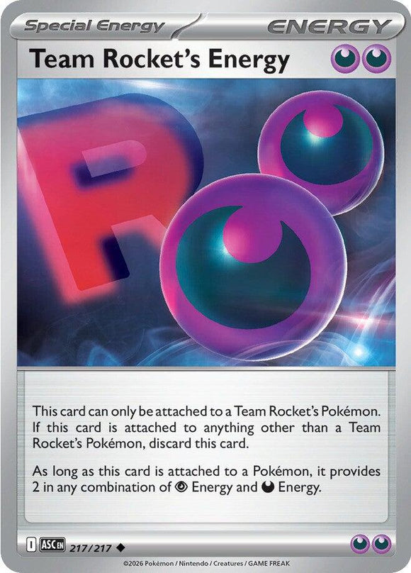 Team Rocket's Energy [217/217] [Ascended Heroes] Reverse Holofoil