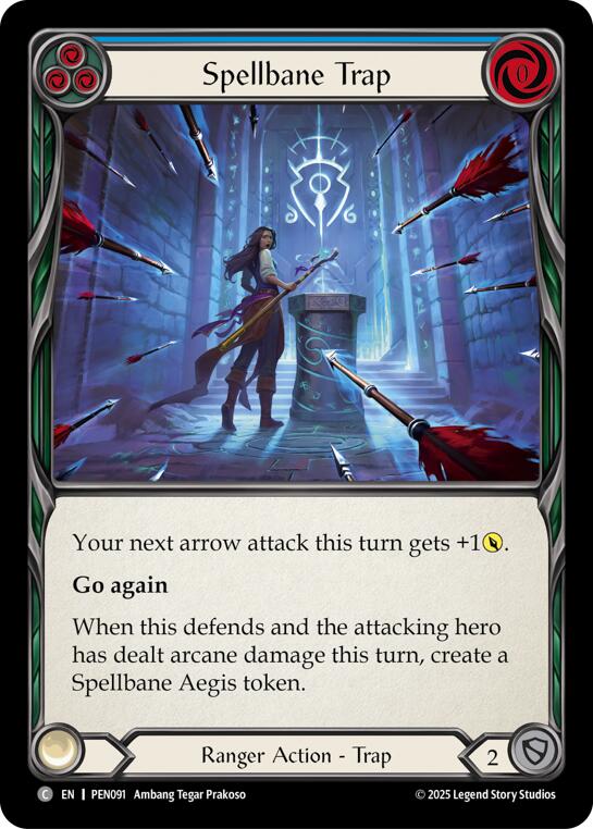 Spellbane Trap (Blue)