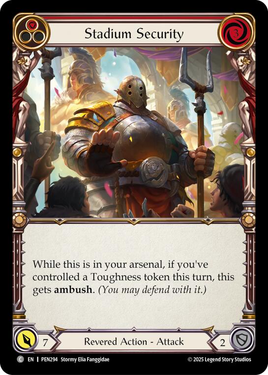 Stadium Security (Red)