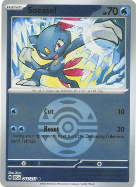 Sneasel (Dusk Ball) [044/217] [Ascended Heroes] Reverse Holofoil