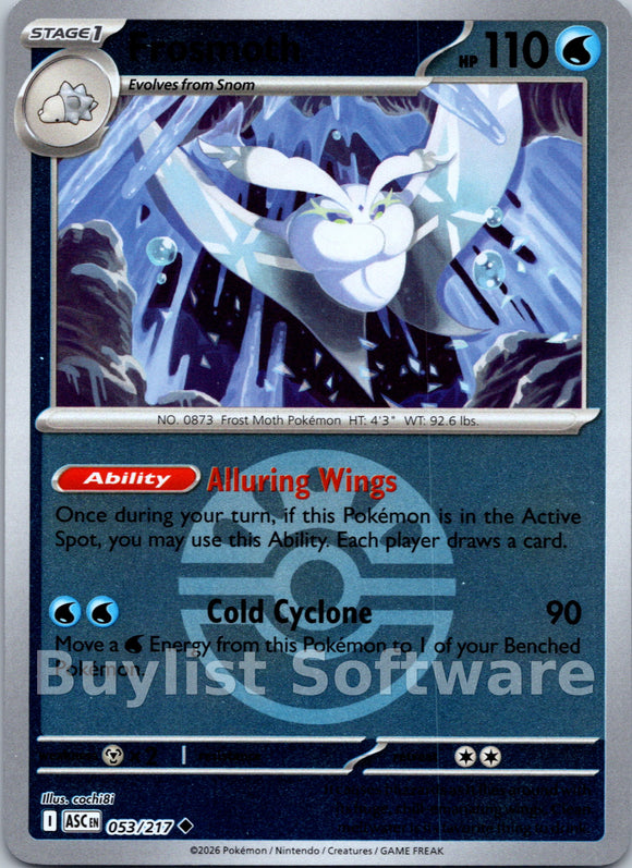 Frosmoth (Friend Ball) [053/217] [Ascended Heroes] Reverse Holofoil