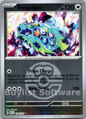 Terapagos (Love Ball) [178/217] [Ascended Heroes] Reverse Holofoil