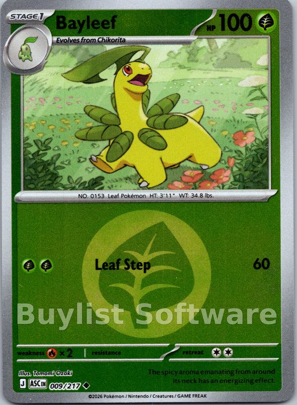 Bayleef (Energy Symbol Pattern) [009/217] [Ascended Heroes] Reverse Holofoil