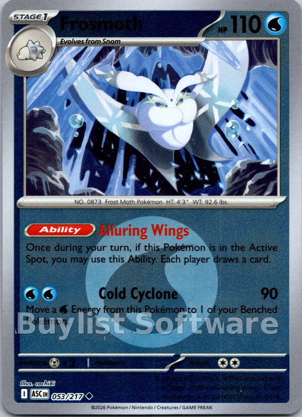 Frosmoth (Energy Symbol Pattern) [053/217] [Ascended Heroes] Reverse Holofoil