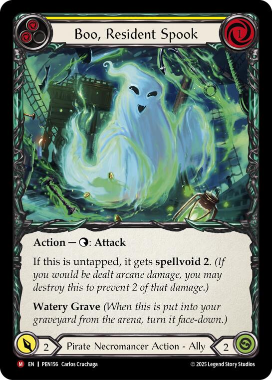 Boo Resident Spook (Yellow)