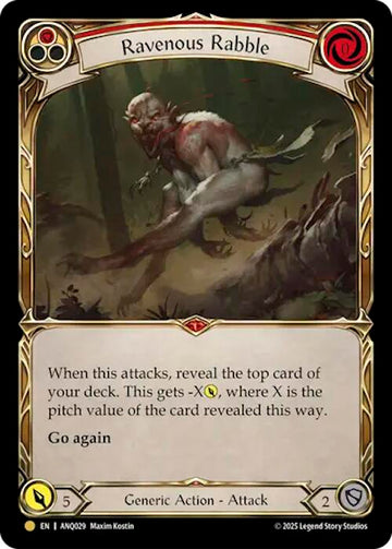 Ravenous Rabble (Red) (ANQ029)