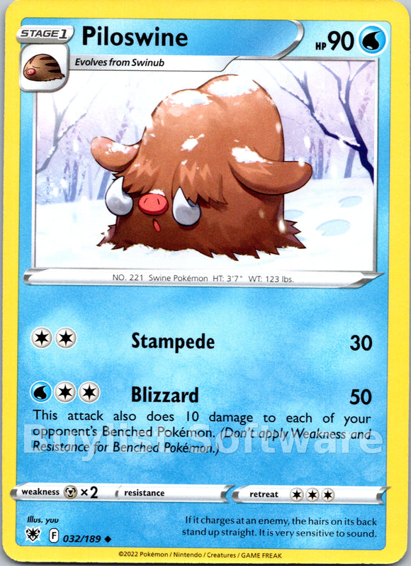 Piloswine