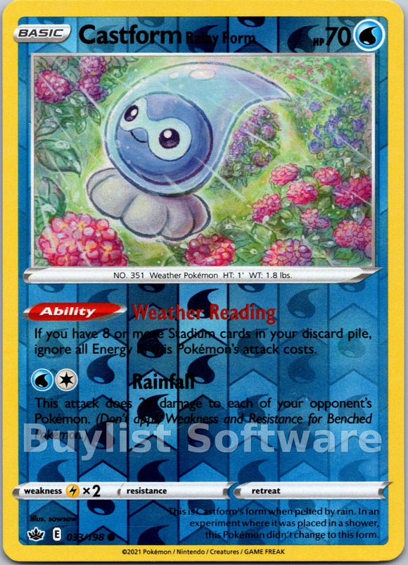 Castform Rainy Form