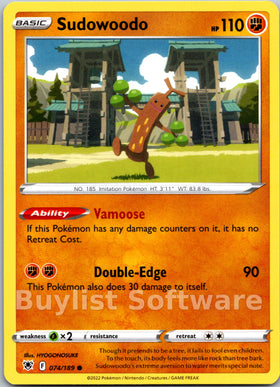 Sudowoodo