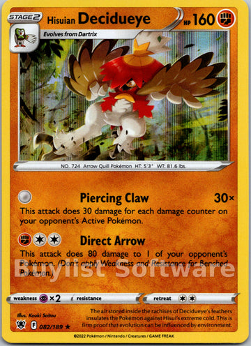 Hisuian Decidueye