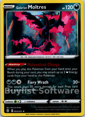 Galarian Moltres