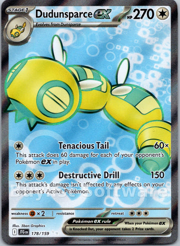 Dudunsparce ex