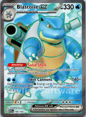 Blastoise ex