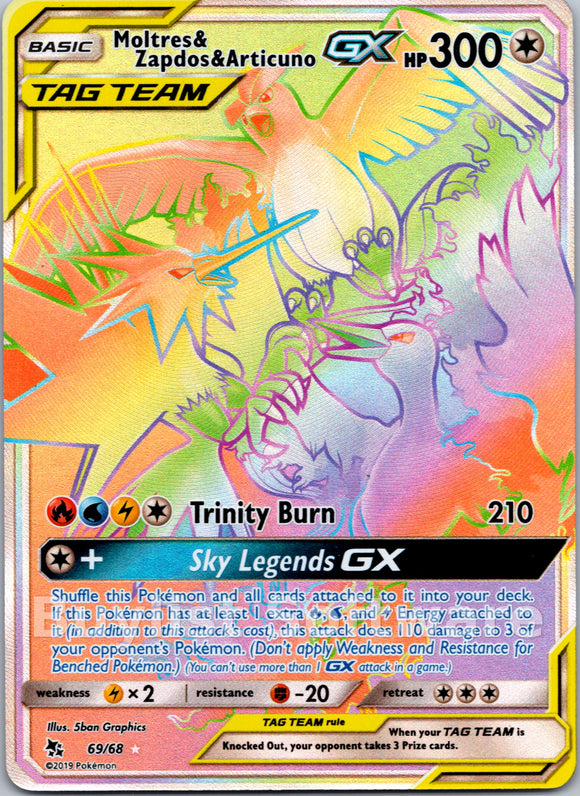 Moltres & Zapdos & Articuno GX