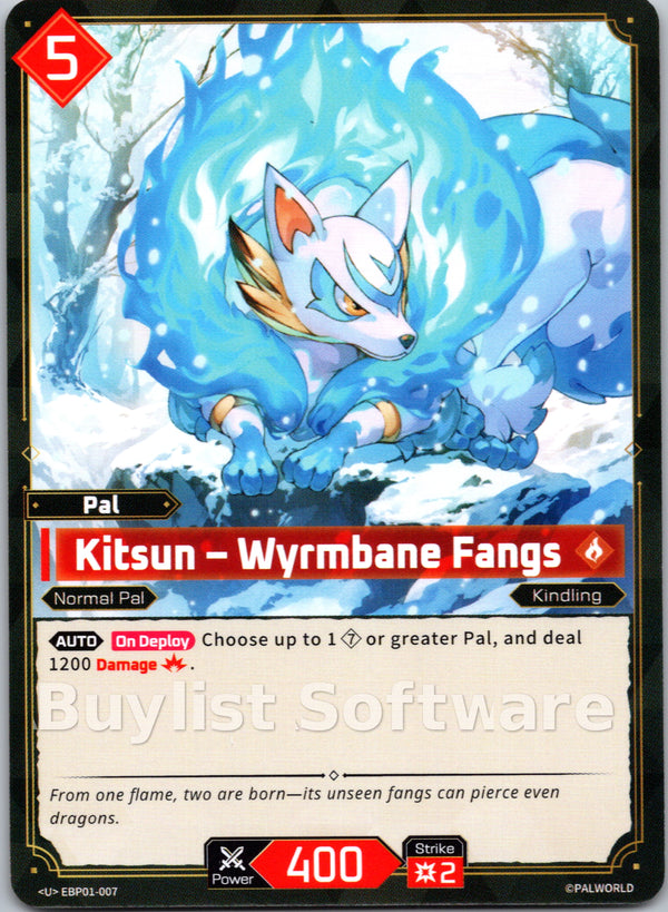 Kitsun – Wyrmbane Fangs